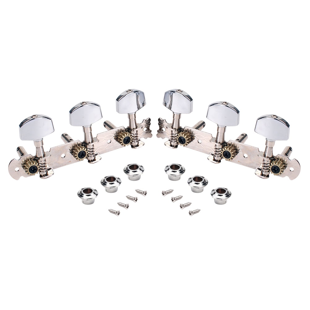 LABSERRON Guitar String Tuning Peg Gc301e Silver 2Pcs