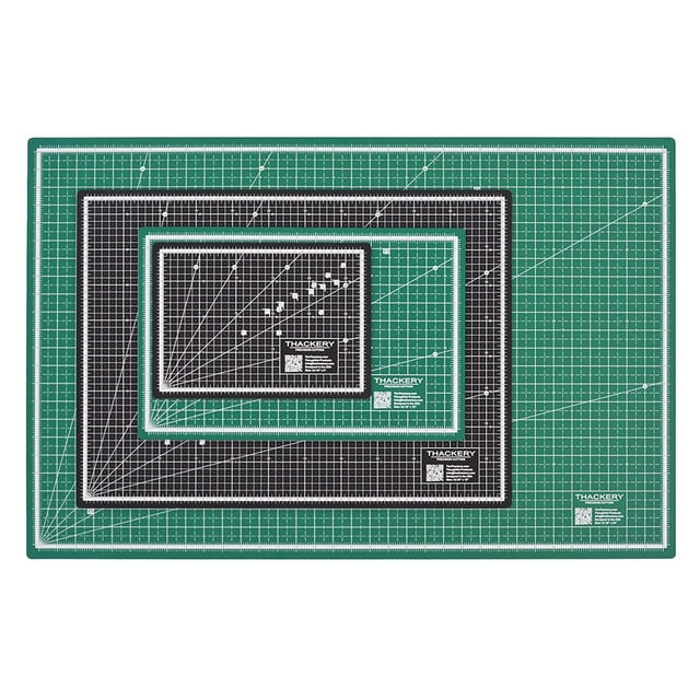 Self-Healing Cutting MATS - Reversible Inches and Centimeters - 5 Layer (Size A2-18 x 24)
