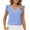 Light Blue, variant on Mrat Camisole with Built In Bra Women's Fashion V-Neck Easter Solid Color Loose Tops Blouse Sleeveless Knit Tank Tops for Women S-406 Pink-A S
