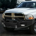 thumbnail image 6 of DNA Motoring FGBP-002 For 2009 to 2012 Ram Truck 1500 Heavy Duty Steel Rock Crawler Front Bumper w / Winch Plate + LED Fog Light & D -Rings 10 11, 6 of 6