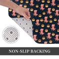 thumbnail image 6 of Sikiie cartoon octopus Print Flannel Anti-slip Floor Mat 16x24in, Thickened Dustproof Entrance Door Mat Floor Mat for Kitchen, Bathroom, Laundry Room, 6 of 7