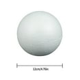thumbnail image 1 of Chendee Blank Round Solid Polystyrene Foam Ball For Wedding Craft,12Cm, 1 of 9