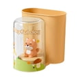 thumbnail image 2 of CarpNettore Cartoon Toothbrush Holder Cute Toothpaste Storage Box Rinsing Cup Stand for Home Orange, 2 of 9