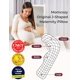thumbnail image 2 of Almohada de embarazo Momcozy Maternity Body en forma de J azul, 2 of 9