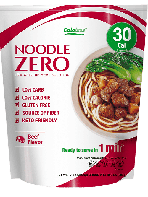 Shirataki Noodles & Rice 12-Pack – Zero Calorie Konjac Pasta, Keto & Vegan Friendly, Low Carb, Quick Cooking, Odor Free