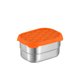 thumbnail image 1 of Yhmxh Recipientes de acero inoxidable para refrigerios, recipientes para almacenar alimentos con tapa, caja bento hermética para refrigerios, caja bento portátil pequeña reutilizable para ensaladas., 1 of 2