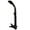 Black/Black, variant on Promate Cobra Scuba Diving Snorkeling Dry Snorkel wth Signal Whistle - SK680