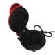 thumbnail image 3 of Waffle Maker Aluminium Alloy Red Round Waffle Maker Machine with Nonstick Surface for Breakfast Sandwich AU Plug 220V, 3 of 5