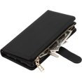 thumbnail image 5 of Google Pixel 4a 5G Phone Case Wallet for Women with Crossbody Strap Lanyard,Google Pixel 4a 5G Wallet Case with Card Holer,Zipper Pocket PU Leather Phone Case for Pixel 4a 5G,6.2" Black, 5 of 8