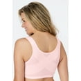 thumbnail image 2 of Comfort Choice Women's Plus Size Front-Close Cotton Wireless Posture Bra, 2 of 3