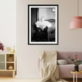 thumbnail image 3 of Historic Framed Print, J.C. Smith reading newspaper, 17-7/8" x 21-7/8", 3 of 9