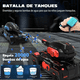 thumbnail image 3 of Carro Juguete Tanque Control Remoto Gestos Lanza Balas Gel Azul Xtellar azul, 3 of 4
