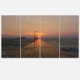 thumbnail image 2 of Large Pier at Koh Rong Island - Modern Beach Canvas Art Print, 2 of 3