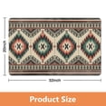 thumbnail image 4 of Transform Your Space with our Boho Bathroom Rugs: Non-Slip Aztec Bath Mat, Soft and Absorbent, Western Geometric Design - Perfect for Modern Farmhouse Décor, 20x32 Inch, 4 of 5