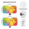 thumbnail image 3 of Windshield Sun Shade Foldable Car Front Window Sunshade For Car Suv Trucks Vans - Best Heat Shield Blocker Visor Cover Blocks Uv Rays And Keeps Your Vehicle Cool-Medium, 3 of 5