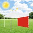 thumbnail image 4 of Wall Panel Not Include Shelf,Canopy Tent Sidewall Foldable Outdoor Instant Sun Shade Canopy Tent Sidewall Remarkable Clarity, 4 of 5