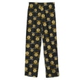 thumbnail image 1 of Youth Boston Bruins Logo Print Pyjama Pants - Size 10/12, 1 of 2