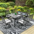 thumbnail image 3 of BERTHMEER 6'x9' Gray Leaf Outdoor Rugs on Sale Clearance Waterproof Patio Rugs Plastic Straw Rugs Camping Rugs, Porch,Deck Rugs, RV Rugs for outside, 3 of 7