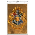 thumbnail image 3 of The Wizarding World: Harry Potter - Hogwarts Crest Wall Poster with Magnetic Frame, 22.375" x 34", 3 of 5
