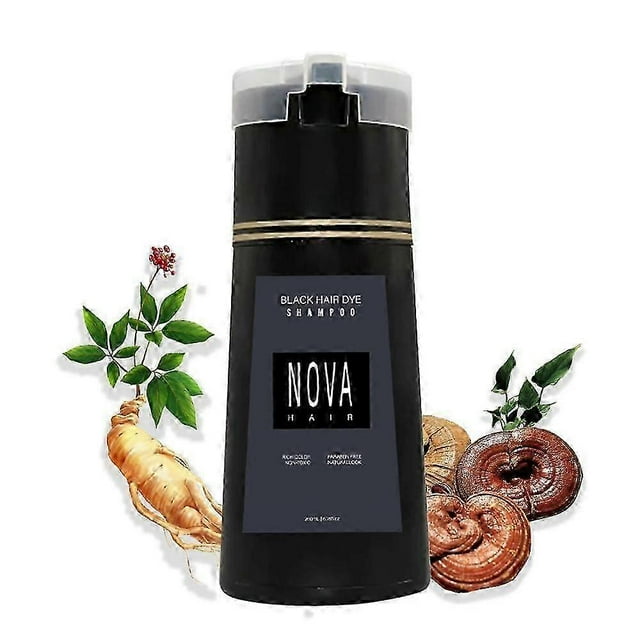 Hair Dye Shampoo, Nova Hair Instant Dye Shampoo,Hair Color Shampoo for Hair