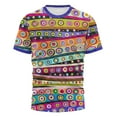 thumbnail image 1 of T-shirt Décontracté pour Hommes Personnalisé Personnalisé Imprimé 3D Mode Été Manches Courtes Col Rond Haut Garçons Mode Urbaine Harajuku T-Shirts, 1 of 4