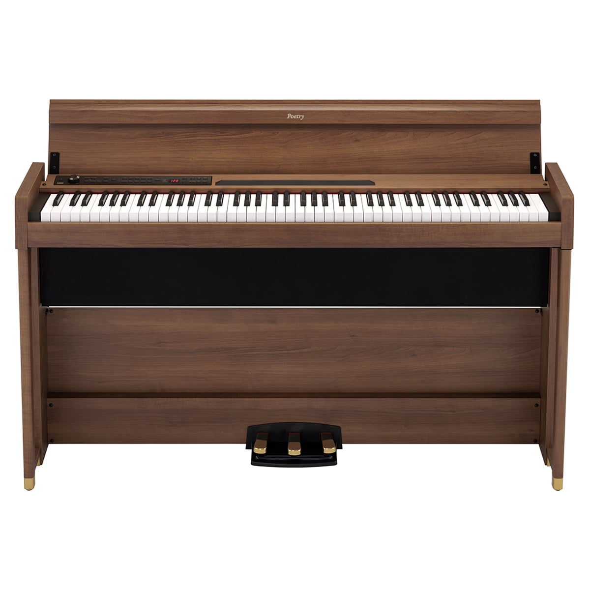 Korg Poetry 88-Key Console Digital Piano, Poetic Brown