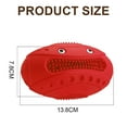 thumbnail image 5 of 1 Uds. Pelota de goma natural para mascotas, juguetes vocalizadores para perros grandes, resistente a mordeduras, Limpieza de dientes, masticar, rechinar los dientes, suministros para mascotas, 5 of 5