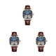 thumbnail image 2 of Reloj Mecánico de acero inoxidable Sonducket para hombre correa de cuero Vintage Type1 NO1, 2 of 6