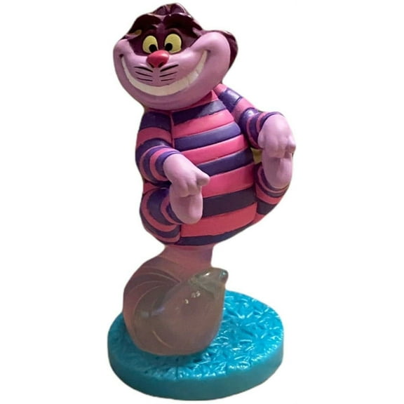 Alice In Wonderland Cheshire Cat 3” PVC CAKE TOPPER Figure Figurine NEW