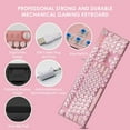 thumbnail image 4 of X9 Wired 104 Keys Typewriter Mechanical Gaming Keyboard and Mouse, White LED Backlit for PC/Mac/Windows, 4 of 9