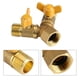 thumbnail image 4 of Conector de grifo doble manguera de 2 vías ANGGREK para riego de jardín de Latón G1/2, 4 of 8