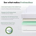 thumbnail image 3 of Queen Mattress, Beddle Upgraded 6" Gel Memory Foam Mattress with Removable Cover Mattress in a Box Medium Firm Mattress, 3 of 7