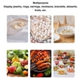 thumbnail image 3 of Pequeño Vintage Para Baratija, Bandeja Para Joyería, Bandeja Pequeña De Acero Inoxidable Para Servir, Decorativo Para Postres, Perfume De Frutas, Boda, 3 of 7