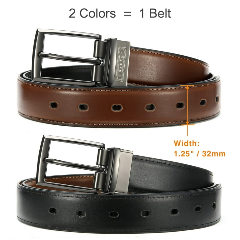 SUOSDEY 2 Pack 3 Pack Womens Fashion Leather Belts for Jeans Dresses Pants Black Brown Beige Ladies Belts with Gold Buckle