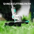 thumbnail image 2 of Litheli 20V Cordless String Trimmer,12-Inch Battery Powered Grass Trimmer & Wheeled Edger, Automatic Line Feed, 2.0Ah Battery and Charger, for Grass Trimming, 2 of 8