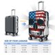 thumbnail image 4 of Fotbe American Flag Skull Funda Protectora para Equipaje, Antirrayones y Resistente a la Suciedad, Compatible con Maletas de 18 a 32 Pulgadas-Medium, 4 of 7