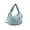 Mint, variant on Medium Quilted Nylon Padded Puffer Tote Crossbody Bag