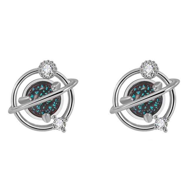 Qarigey 1 par de pendientes de tuerca, colgante de moda, accesorios elegantes para mujer, regalo dulce, joyería para citas, suministros para mujeres Ropa, zapatos y accesorios Miscelánea Plata Qarigey AP016930-02