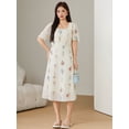 thumbnail image 4 of High-end embroidered floral dress, 4 of 7
