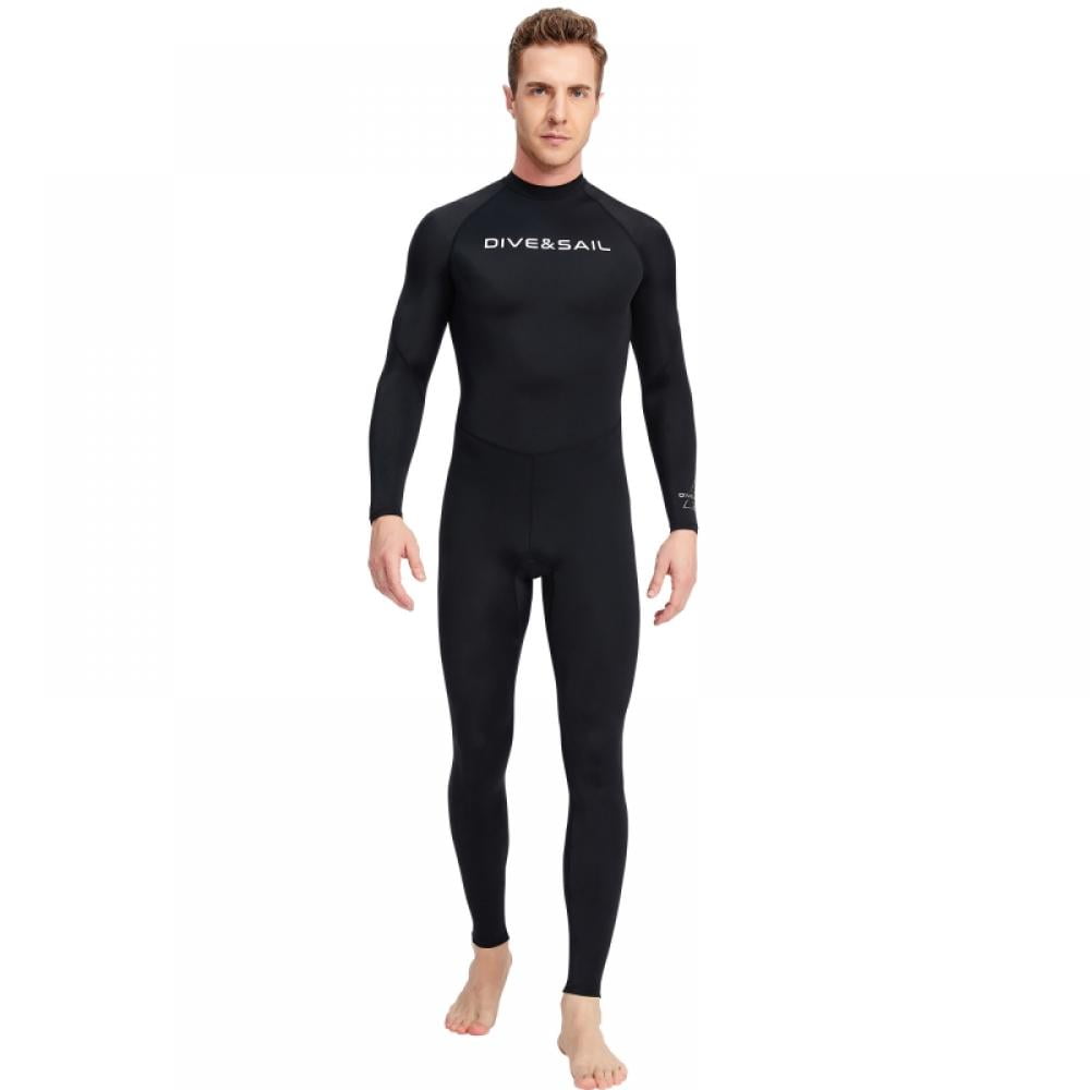 Wetsuits Men 3/2mm Neoprene Diving Surfing Swimming Full Suits in Cold Water Keep Warm Back Zip for Water Sports