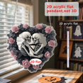 thumbnail image 3 of Halloween Ghost Acrylic Suncatcher Ornaments, Cute Book Moon Ghost Hanging Decor, Mild Spooky Halloween Graduation Window Mirror Pendant Gift, 3 of 8