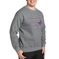 thumbnail image 4 of CafePress - 50Th Anniversary (Butterfly) Sweatshirt - Crew Neck Sweatshirt, 4 of 5