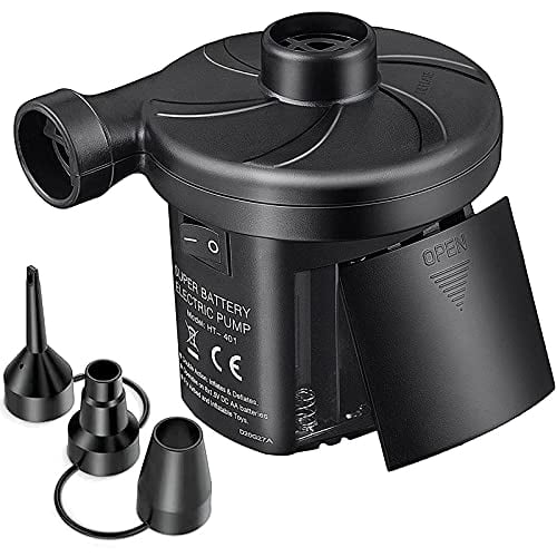 Battery powered air top mattress pump walmart