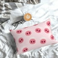 thumbnail image 3 of Cauagu Cute Pig Nose Print Pillow Covers with Envelope Closure,1PC Pillow Cases Decorative Pillow Case for Bed & Couch, Pillows Not Included-20"x30", 3 of 6
