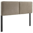 thumbnail image 2 of Modway Lindee Boucle Fabric Queen Headboard in Oatmeal, 2 of 8