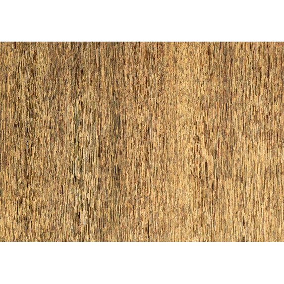 Ahgly Company Indoor Rectangle Oriental Brown Modern Area Rugs, 8' x 12'