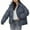 Blue Jackets, variant on Juebong Women's Puffer Jacket Warm Winter Packable Down Jackets Trendy Bubble Quilted Parka Coats Thicken Insulated Outerwear Black,XL