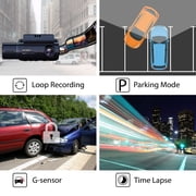 Rexing V3 1080P Front and Inside Cabin Dash Cam with Wi-Fi & GPS