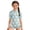 C-Blue44, variant on DHFJKG Girls One Piece Swimsuit Stretchy Swimwear For Toddler Kids Cute Bunny Printed Short Sleeve Half Zip Bathing Suit 0-8Y Trendy Beachwear