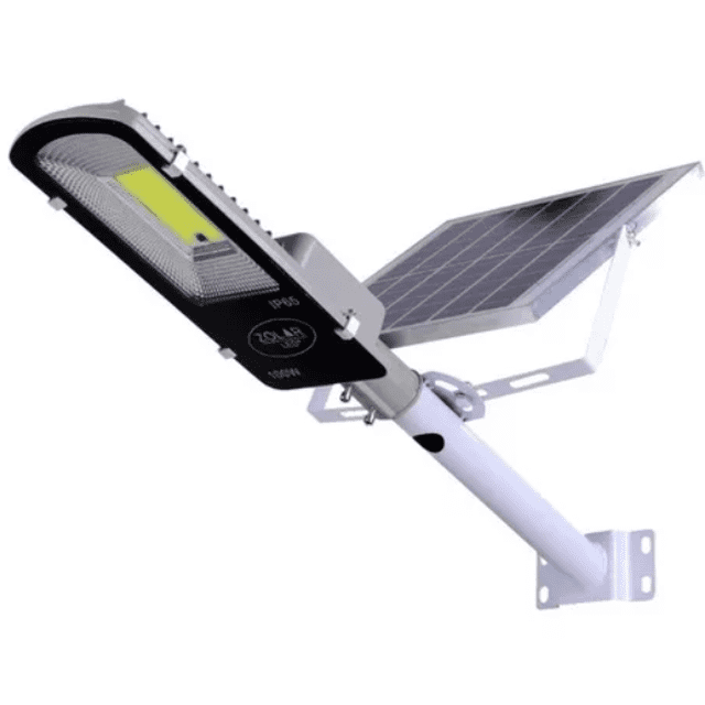 Lampara De Led Suburbana Solar 100w Cob (alumbrado Publico)
